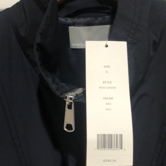 Vince Navy Blue Xl Jacket - Picture 3 of 3